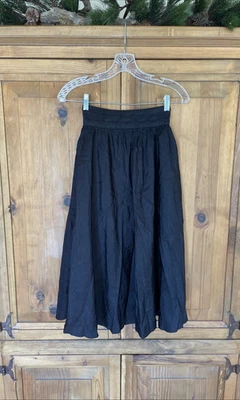 Gunne Sax Vintage Skirt Size 5 Black Jessica McClintock - Image 1 of 4