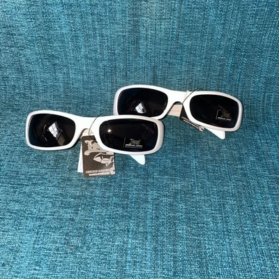 White Locs Sunglasses Blocks 100% UVA - Image 1 of 4