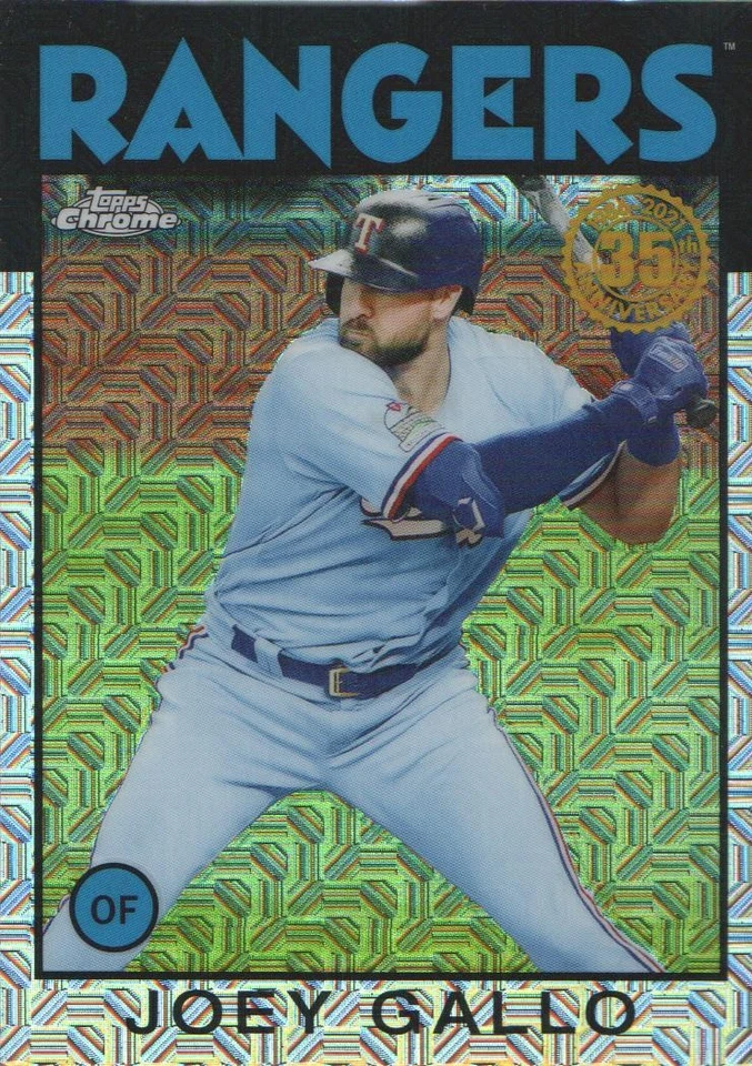 2021 Topps Baseball '86 Topps Silver Pack Chrome Insert: Pick from List - Image 1 of 1