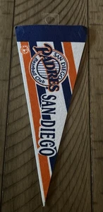MLB SAN DIEGO PADRES MINI FELT PENNANT 9” X 4” - Picture 1 of 1
