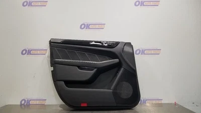 14 MERCEDES BENZ ML63 AMG X166 INTERIOR DOOR PANEL FRONT LEFT DRIVER BLACK - Image 1 of 4