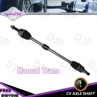 Eje delantero derecho pasajero CV eje para Mitsubishi Mirage 1,2 L transmisión manual 2014-18 Foto 1 de 4