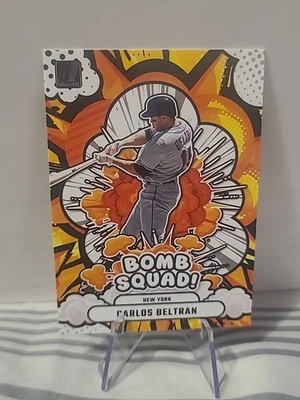 Donruss Baseball 2025 - Carlos Beltrán - #13 Bomb Squad Insert Yankees Foto 1 de 2
