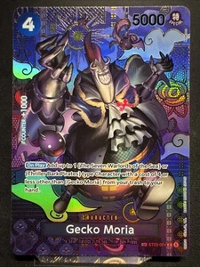 Gecko Moria One Piece: Two Legends SP ST03-004 Foil English - Picture 1 of 2