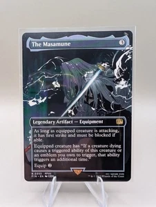 The Masamune (Borderless) Final Fantasy Regular MTG - Picture 1 of 1
