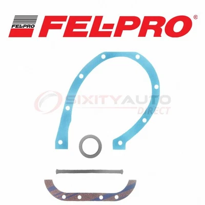 Fel-Pro Engine Timing Cover Gasket Set for 1966-1968 Jeep CJ5A 2.2L L4 - qw Foto 1 de 4