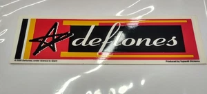 deftones - Vintage Sticker - Nagelneu - The Band - Bild 1 von 1