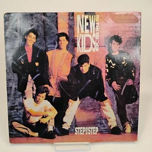 VTG New Kids On The Block ~ Step By Step 12" Maxi-Single 1990 CBS #44-73376 - Imagen 1 de 4