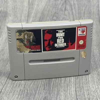The Hunt for Red October SNES Super Nintendo Video Game Cartridge Only - Image 1 of 4