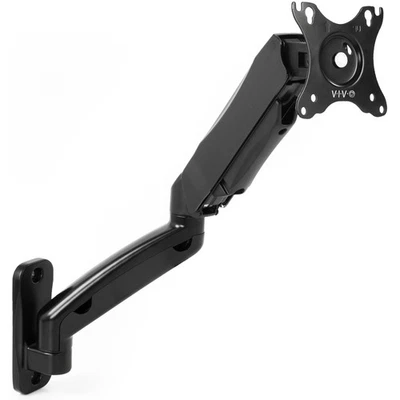 VIVO Pneumatic Spring Extended Arm, 17" to 32" Computer Monitor Wall Mount - Image 1 of 4