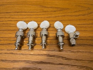 Deering Planetary Banjo Tuner Set Of 4 With Deering 5th String Peg Used - Picture 1 of 7