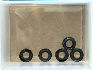 LEGO Parts - Black Minifigure, Headgear Head Top with Ears - No 25264 - QTY 5 - Picture 1 of 1