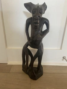 Tokoloshe Shetani Afrikanischer Fetisch Fantasy Skulptur Makonde Kunst - Bild 1 von 7