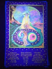 IRIS Unveiled -  Blacklight Poster - Barry & Yosha Finch - Poster Originals 1973