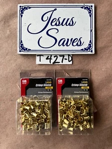 200 Gb Gardner Bender Crimp Connector 18-10 Crimp Sleeve 10-310C      T427d - Picture 1 of 1