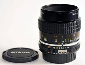 [MINT] Nikon Ai-S AIS Micro NIKKOR 55mm f/2.8 MF Lens from Japan - Picture 1 of 10