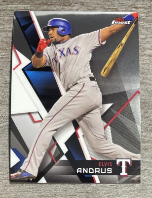 Elvis Andrus 2018 Topps Finest Rangers #13  *D421* - Image 1 of 2