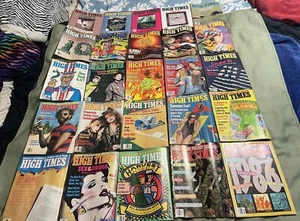 vintage (LOT OF 25) 1982/83 “HIGH TIMES” MAGAZINE (ISSUE 76-100) Stevie Nicks - Picture 1 of 18