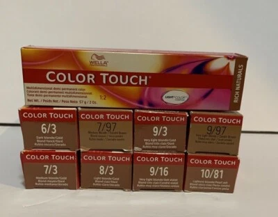 Wella Color Touch Multidimensional Demi-permanent Hair Color; Rich Naturals; 2OZ - Image 1 of 4
