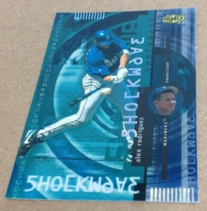 ALEX RODRIGUEZ 2000 UD ioNIX SHOCKWAVE #S14 CASI NUEVO-COMO NUEVO Estado - Imagen 1 de 2