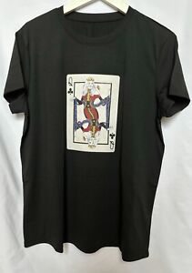 Soft t-shirt with playing card design