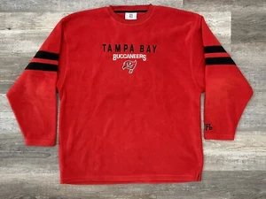 Vintage Tamp Bay Buccaneers Sweatshirt XL Fleece Pull Over rot  - Bild 1 von 7