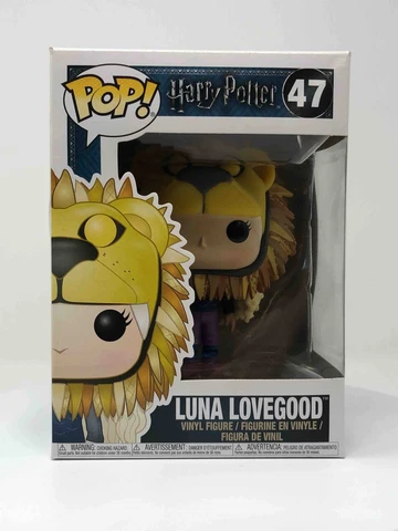Funko POP! Harry Potter Luna Lovegood with Lion Head #47 Vinyl Figure Cover