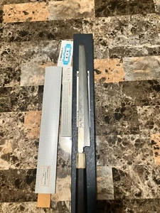 Suisin Blue #2 Suminigashi Damascus Takohiki Sakimaru 300mm (11.8”) Rare - Picture 1 of 5