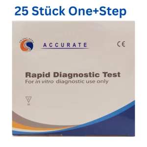 25x ACCURATE ultraempfindlicher Schwangerschaftstest Frühtest Pregnancy Test Neu - Bild 1 von 3