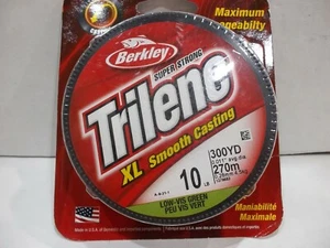 Berkley Trilene XL fishing line Green Color Choose your line weight!  NIP - Picture 1 of 10