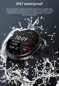 Smart Watch für Bluetooth Anruf, Sport Fitness Tracker, Pulsmesser - Bild 1 von 18