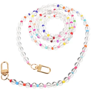  Mobile Phone Chain Ornaments Girl Child Miss Cellphone Lanyard Beaded Charm - Zdjęcie 1 z 12