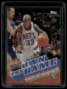 1999-00 Topps Own the Game Stephon Marbury #OTG4 New Jersey Nets - Picture 1 of 2