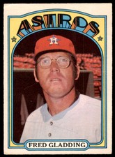 1972 O-Pee-Chee Fred Gladding  VG+ Houston Astros #507