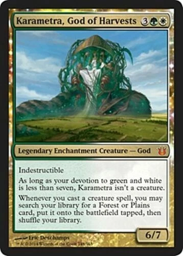 Karametra, God of Harvests - Mythic NM - Born of the Gods - Image 1 of 1