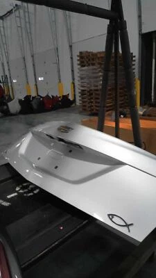 2017 Cadillac CT6 Silver Deck Lid OEM 23366034 79000 Miles Used - Image 1 of 4
