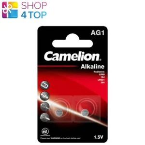 2 CAMELION ALKALINE BATTERIES LR621 LR60 AG1 1.5V EXP 2025 NO MERCURY 2BL NEW - Picture 1 of 1