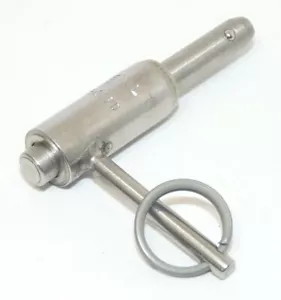 Lockwell NAS1334C5C06D Push Button Stainless Ball Lock Pin 1/4 D.6 in L USA - Picture 1 of 2