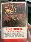 1985 CASSETTE KING KOBRA PRÊT À FRAPPER RUBAN CHEVEUX LOURDS GLAM METAL Vntage