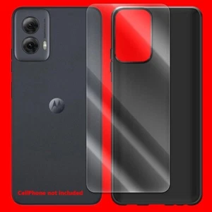 9H Hardness Screen Protector TPU Case for Motorola Moto G Power 5G 2024 XT2415-1 - Picture 1 of 7