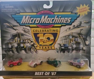 Micro Machines 10th Anniv "Best Of" complete set of 10. **SUPER RARE**(L11) - Picture 1 of 10