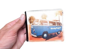 Fun Morning Campers Wallet - Vintage Van - Picture 1 of 3
