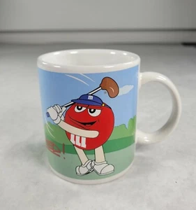 M&M 2003 Mars " Baseball & Golf "  Collectible Coffee Mug by Galerie - Picture 1 of 4
