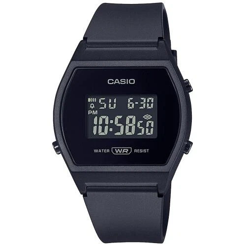 Casio Orologio Uomo in Resina LCD Cronometro e Calendario Nero LW-204-1BEF - Immagine 1 di 1