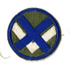 XV Corps White Back Patch WWII Vintage Normandy France Europe Germany