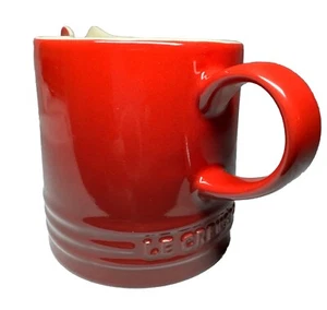 Le Creuset Flame Ombré Orange Red Cafe 12 oz. , 0.35L Milk Cream Pitcher - Picture 1 of 9
