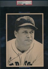 1942 Red Sox Team Picture Pack card Jimmie Foxx PSA 3 highest pop 1 very rare
