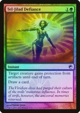 Tel-Jilad Defiance FOIL Scars of Mirrodin NM Green Common MAGIC CARD ABUGames