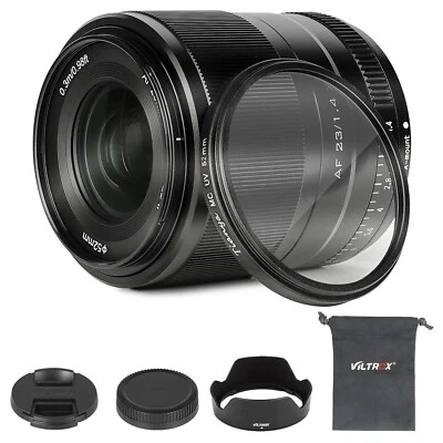 VILTROX 23mm f/1.4 F1.4 EOSM APS-C STM Autofocus Lens for Canon EOS-M Mount - Image 1 of 4