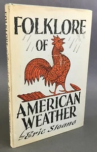 Eric Sloane Folklore of American Weather Hawthorn Books 1963 - Picture 1 of 12